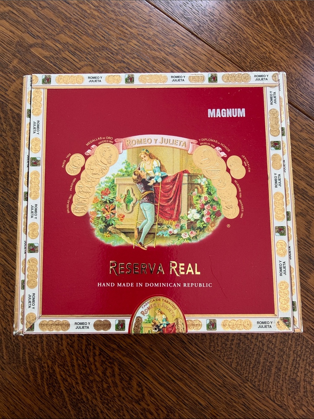 Cigar box from the Dominican Republic